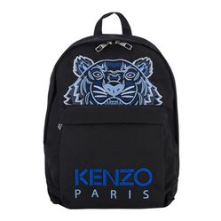 Balo Kenzo Black Paris Canvas Kampus Tiger Backpack Màu Đen