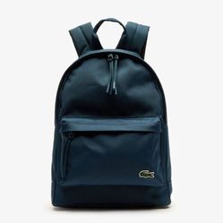 Balo Lacoste Men's Neocroc Small Canvas Backpack Reflecting Pond