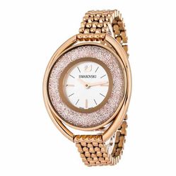 Đồng Hồ Swarovski Crystalline Oval 5200341 Rose Gold Tone Bracelet Watch
