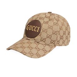 Mũ Gucci GG Canvas Baseball Hat Màu Nâu Size L