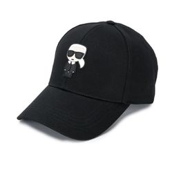 Mũ Karl Lagerfeld Karlito Baseball Cap Màu Đen