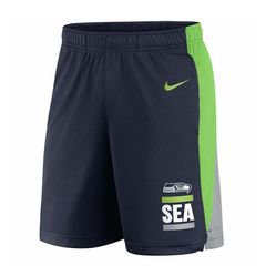 Quần Shorts Nike Seattle Seahawks Navy Core Shorts NKB2-99YT