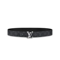 Thắt Lưng Louis Vuitton Lv Diamond 40mm Reversible Belt Màu Đen
