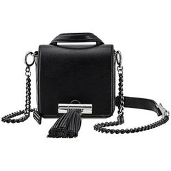 Túi Đeo Chéo Kenzo Ladies Shoulder Bag Black Chain Mini Top Handle Màu Đen