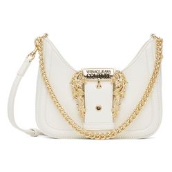 Túi Đeo Chéo Versace Jeans Couture Baroque Buckle Couture Shoulder Bag Màu Trắng