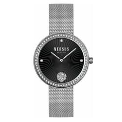 Đồng Hồ Nữ Versace Versus Womens Lea Quartz Watch VSPEN1921 35mm Màu Bạc