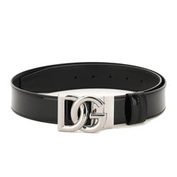 Thắt Lưng Dolce & Gabbana Logo Buckle Reversible Belt BC4685 AQ929 8B956 Màu Đen Size 95