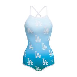 Áo Bơi MLB Gradient Monogram LA Dodgers 3FSW60723-07GNL Màu Xanh Blue