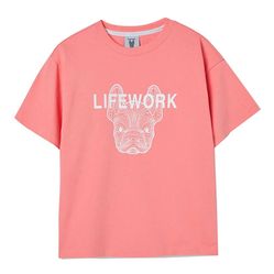 Áo Phông LifeWork Radoc Tshirt LW225TS795 Màu Hồng