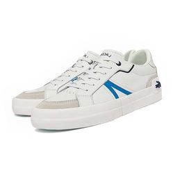 Giày Sneakers Lacoste L004 0722 Xanh Blue Phối Trắng Size 39.5