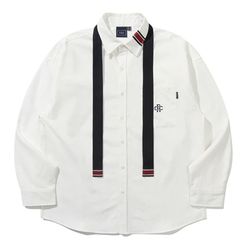 Áo Sơ Mi Romantic Crown Rc Club Tie Shirt_White Màu Trắng Size M