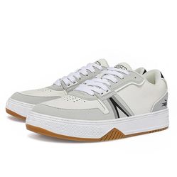 Giày Sneakers Lacoste L001 Colour-Pop 0722 Màu Trắng/Đen Size 40