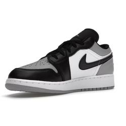 Giày Thể Thao Nike Jordan 1 Low Shadow Toe (GS) Màu Đen Xám Size 38