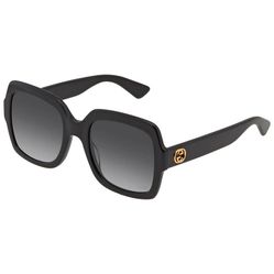 Kính Mát Gucci Grey Square Ladies Sunglasses GG0036SN 001 54 Màu Đen Xám