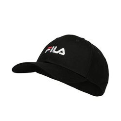 Mũ Fila Linear Logo Strapback PVN81 Màu Đen
