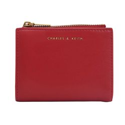 Ví Nữ Charles & Keith Top Zip Mini Wallet - Red CK6-10680951-1 Màu Đỏ