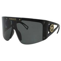 Kính Mát Versace Sunglasses VE4393 GB11W 46mm Black/ Multi Lens Màu Đen