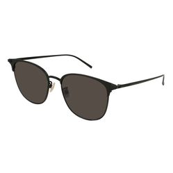 Kính Mát YSL Yves Saint Laurent Grey Square Unisex Sunglasses SL 203/K 003 57 Màu Xám