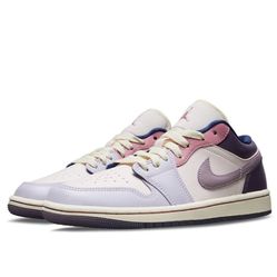 Giày Thể Thao Nike Air Jordan 1 Low 'Pastel Purple' DZ2768-651 Phối Màu Size 36