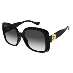 Kính Mát Gucci Sunglasses Gucci Fashion Inspired GG1029SA 007 Màu Đen