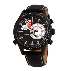 Đồng Hồ Nam Timex Intelligent Quartz Chrono Timer Black Dial Men's Watch TW2P72600 Màu Đen
