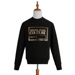 Áo Nỉ Versace Jeans Couture Sweatshirt With Logo 71GAIT15-CF00T Màu Đen