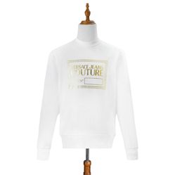 Áo Nỉ Versace Jeans Couture Sweatshirt With Logo 71GAIT15-CF00T Màu Trắng