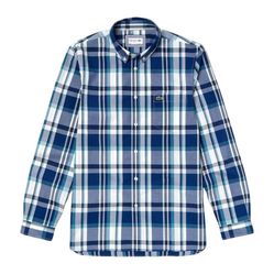 Áo Sơ Mi Lacoste Slim Fit Cotton Poplin Shirt CH6362 51 6RC Màu Xanh Navy Size M