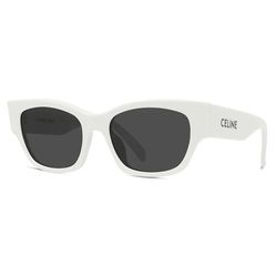 Kính Mát Celine Cat Eye Sunglasses CL40197U 25A Màu Trắng Xám
