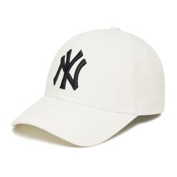Mũ MLB New Fit Structure Ball Cap New York Yankees 3ACP0802N-50WHS Màu Trắng