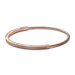 Mua Vòng Đeo Tay Pandora Moments Bangle 580713 Màu Vàng Hồng - Pandora ...