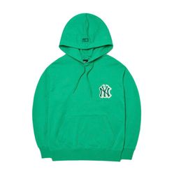 Áo Hoodie MLB Basic Mega Logo Overfit New York Yankees Green 3AHDB0224-50GNS Màu Xanh Green