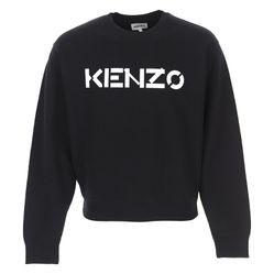 Áo Nỉ Kenzo Printed Logo Crew 5SW000 4MD 99 Màu Đen Size S