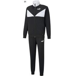Bộ Thể Thao Puma Jersey Classic Training Suit 588967-01 Màu Đen Trắng Size XL