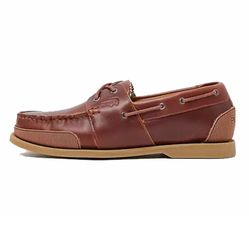 Giày Lười Nam Lacoste Men's Brown Nautic 120 Shoes Màu Nâu Size 41