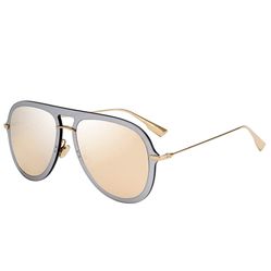 Kính Mát Dior Ladies Sunglasses DIORULTIME1 0AVB 57-17 Màu Vàng