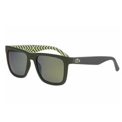Kính Mát Lacoste Grey Square Men Sunglasses L750S 318 54 Màu Xám/Xanh Green