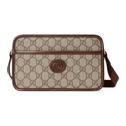 Túi Đeo Chéo Gucci Mini Bag With Interlocking G 658572 92TCG 8563 Màu Nâu