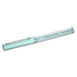 Bút Ký Swarovski Crystalline Gloss Ballpoint Pen Green, Chrome Plated 5568762 Màu Xanh