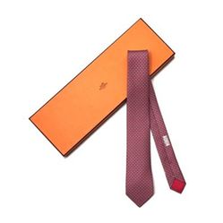 Cà Vạt Hermès Cravate Men's Phối Màu Xanh Đỏ