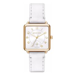 Đồng Hồ Nữ Michael Kors MK Brenner Gold Watch 31mm 75278 Màu Trắng