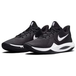 Giày Bóng Rổ Nike Precision 5 Black White CW3403-003 Màu Đen Trắng Size 43