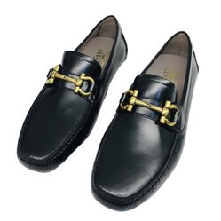 Giày Lười Salvatore Ferragamo Loafers Black Màu Đen