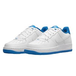 Giày Thể Thao Nike Air Force 1 Low 'White Blue' DV1331-101 Màu Trắng Xanh Size 35.5