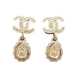 Khuyên Tai Chanel CC Mark Jewelry Màu Vàng