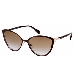 Kính Mát Fendi  Brown Gold Sunglasses FF 0413/S 0FG4 60 Màu Nâu