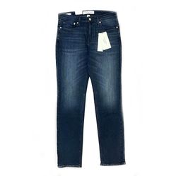 Quần Jeans Calvin Klein CK Slim Fit Màu Xanh Size 29