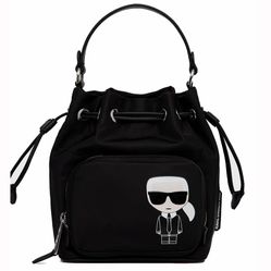 Túi Đeo Chéo Karl Lagerfeld Handbag Black Color 220W3055 Màu Đen