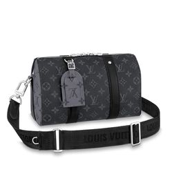 Túi Đeo Chéo Nam Louis Vuitton LV City Keepall Bag M45936 Màu Đen