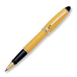 Bút Máy Aurora Ipsilon Resin Fountain Pen Màu Vàng